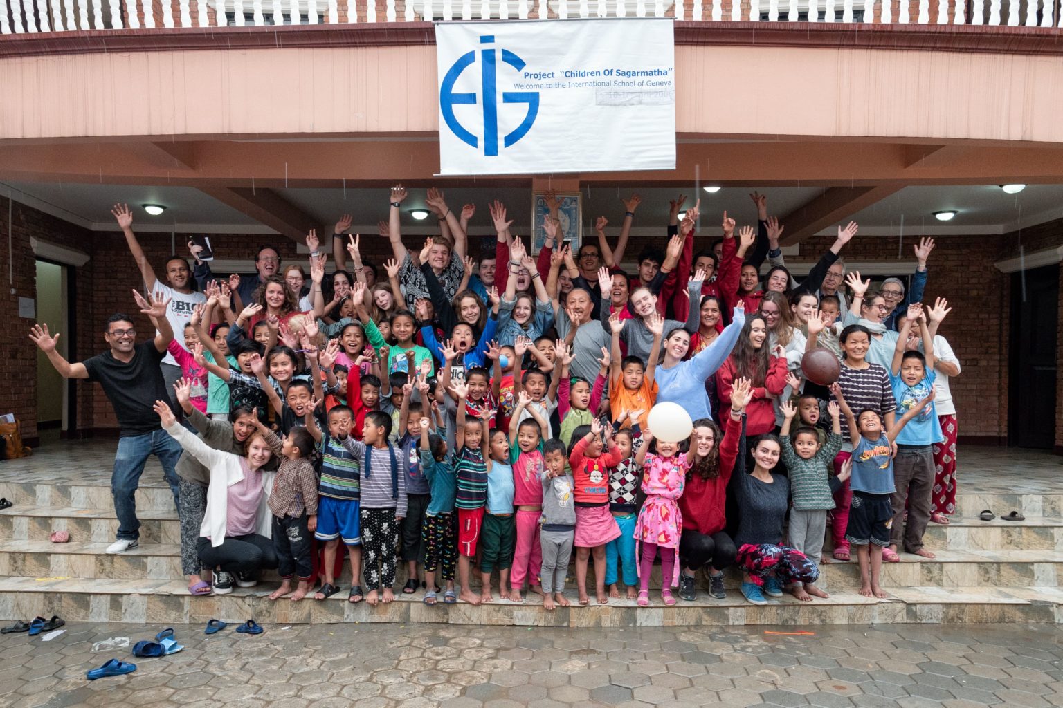 Photos de groupe du voyage au centre Samargatha en 2018