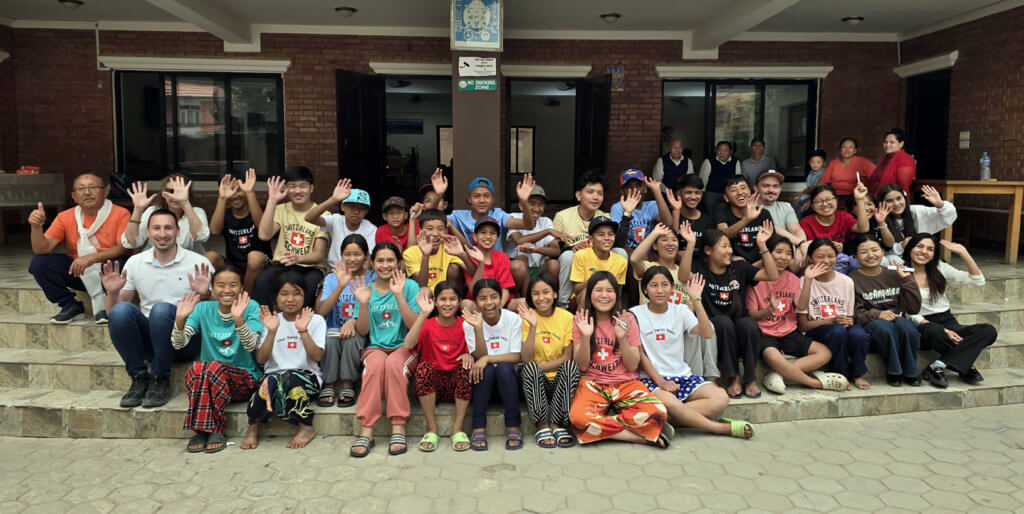 Photo de groupe de résidents SSAS